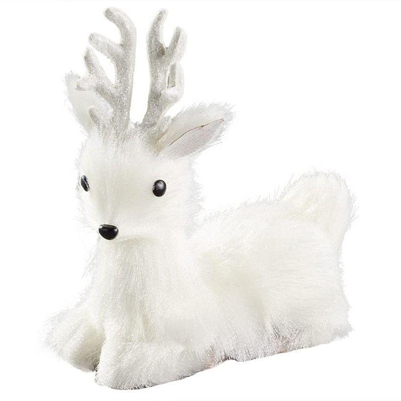 The Lakeside Collection Winter Woodland Collection - Sitting Deer