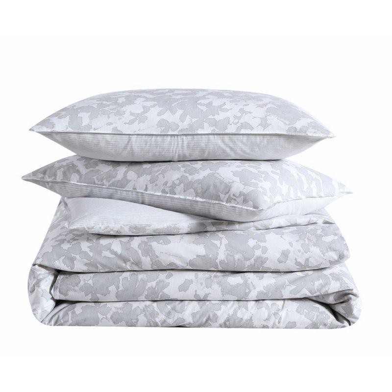 Twin Organic Cotton Grey Bedspread Cover Set