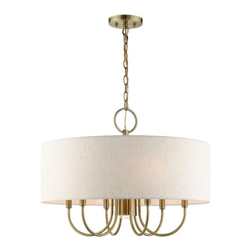 Dovecove Winscombe Shaded Drum Chandelier
