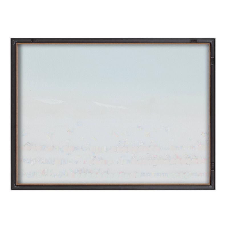 18" x 24" Blake Monterosso by Rachel Dowd Framed Printed Art Gray - Kate & Laurel All Things Decor: Modern Canvas, Polystyrene Frame