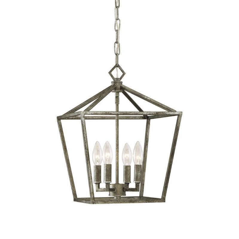 Millennium Lighting Ritner 4 - Light Pendant in  Antique Silver