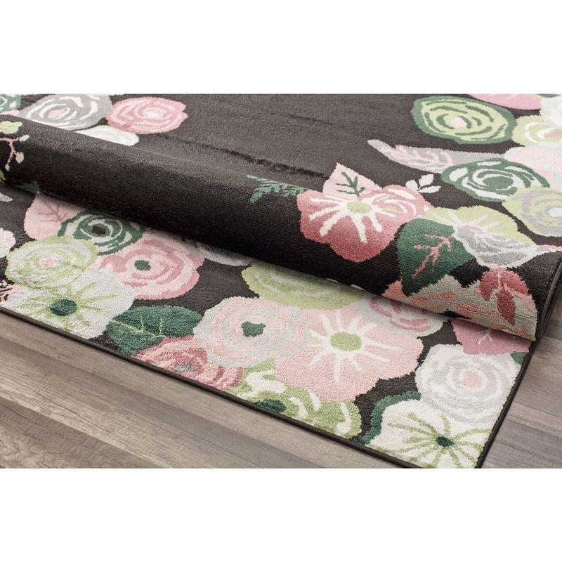 Rugs America Hanna Floral Transitional Area Rug