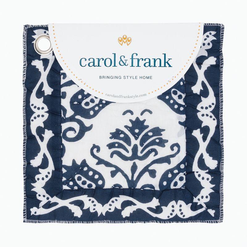 carol & frank 26" x 26" Colonial Williamsburg 26" x 26" Cassie Cotton Euro Sham - Machine Washable