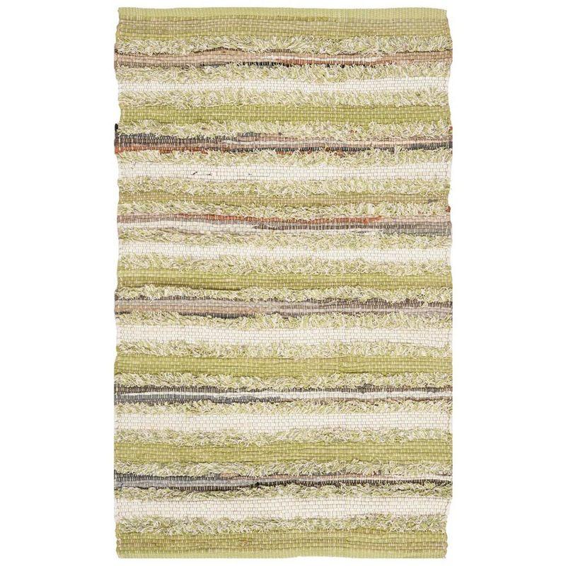 Bester Hand Woven Cotton Striped Rug
