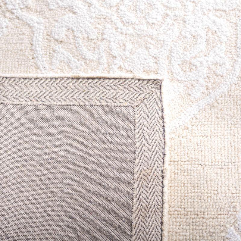 Abstract ABT359 Hand Tufted Area Rug - Ivory/Beige - 8'x10' - Safavieh.