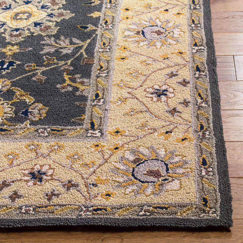 Easy Care EZC751 Hand Hooked Area Rug - Grey/Cream - 8'x10' - Safavieh.