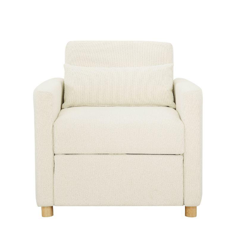 Serta Cooper 36" Convertible Sleeper Accent Chair with Cushion