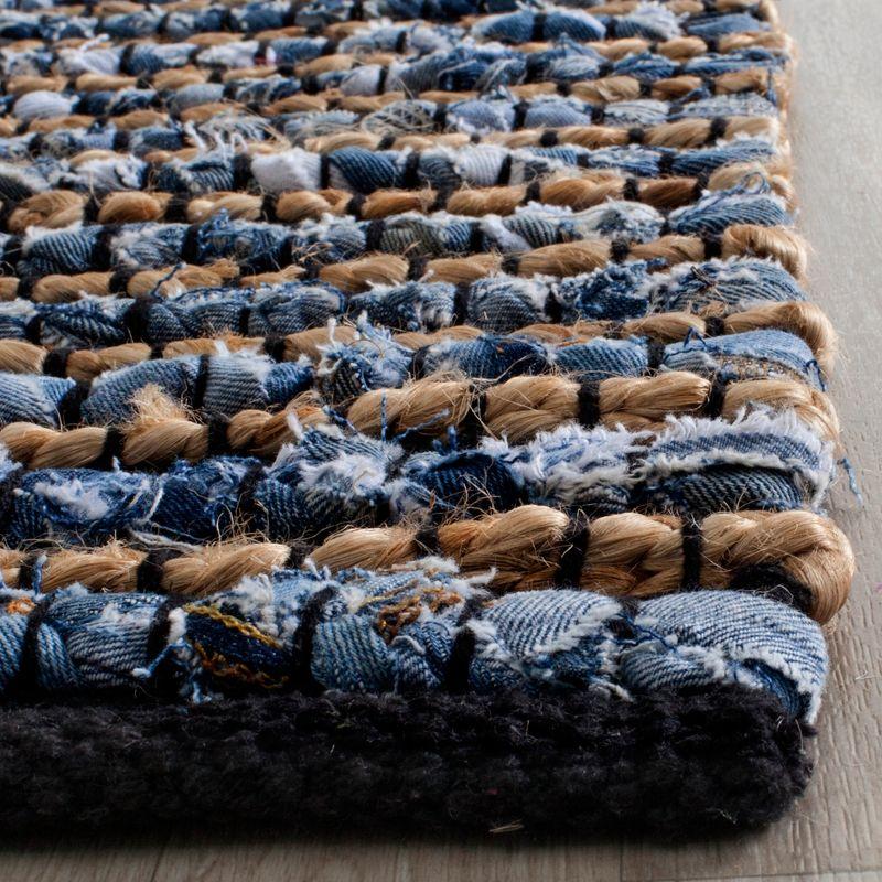 Cape Cod CAP365 Hand Woven Runner Rug - Blue - 2'3"x18' - Safavieh.