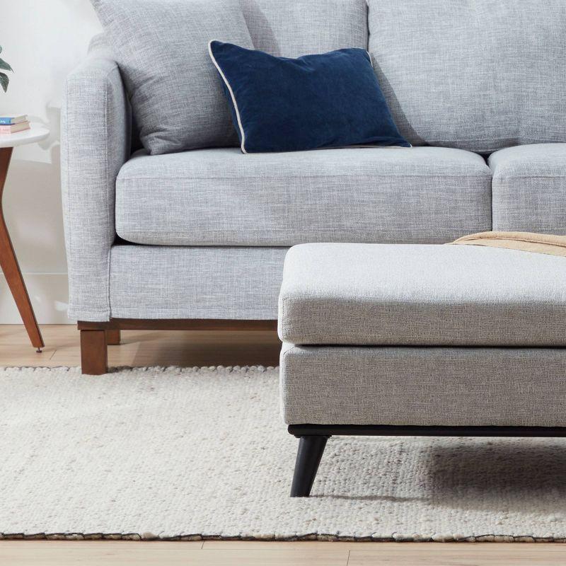 Wade Logan® Crampton Upholstered Ottoman