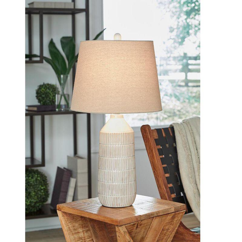 Willport 26.5" Off-White Ceramic Table Lamp Set