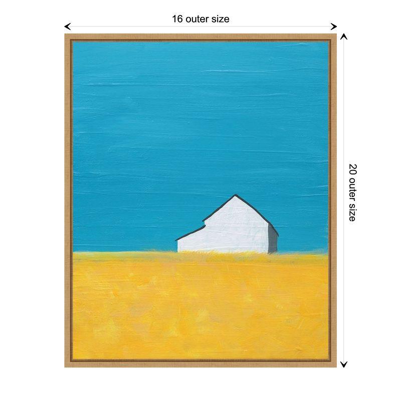 Amanti Art Its a Barn by Jan Weiss Canvas Wall Art Print Framed 16 x 20-in.