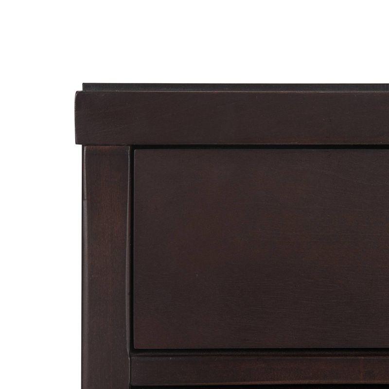 ClickDecor Finley Solid Wood Fully Assembled 3 Drawer Nightstand