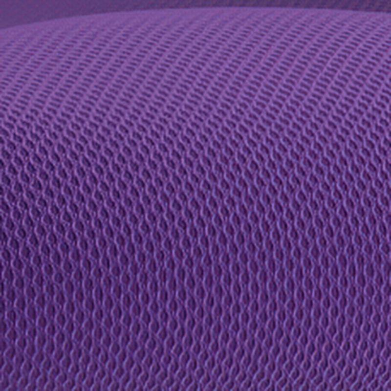 Flash Furniture Nicholas Mid-Back Purple Mesh Multifunction Executive Swivel Ergonomic Office Chair with Adjustable Arms and Transparent Roller Wheels