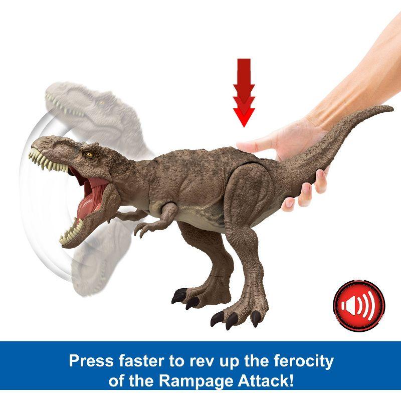 Jurassic World: Chaos Theory All-Out Attack Tyrannosaurus Rex Dinosaur Action Figure Toy