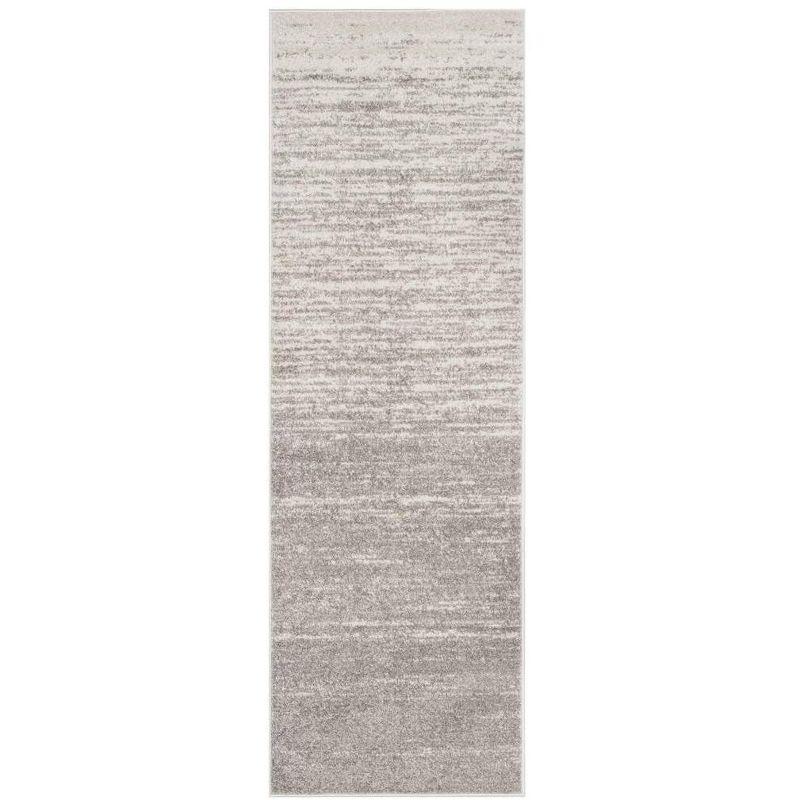 Adirondack ADR113 Machine Made Indoor Runner - Light Grey/Grey - 2'-1"x6' - Safavieh