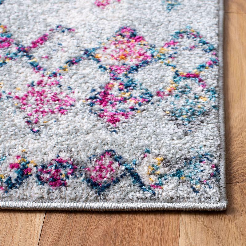 Madison 700 MAD798 Power Loomed Indoor Area Rug - Grey/Purple - 9'x12' - Safavieh