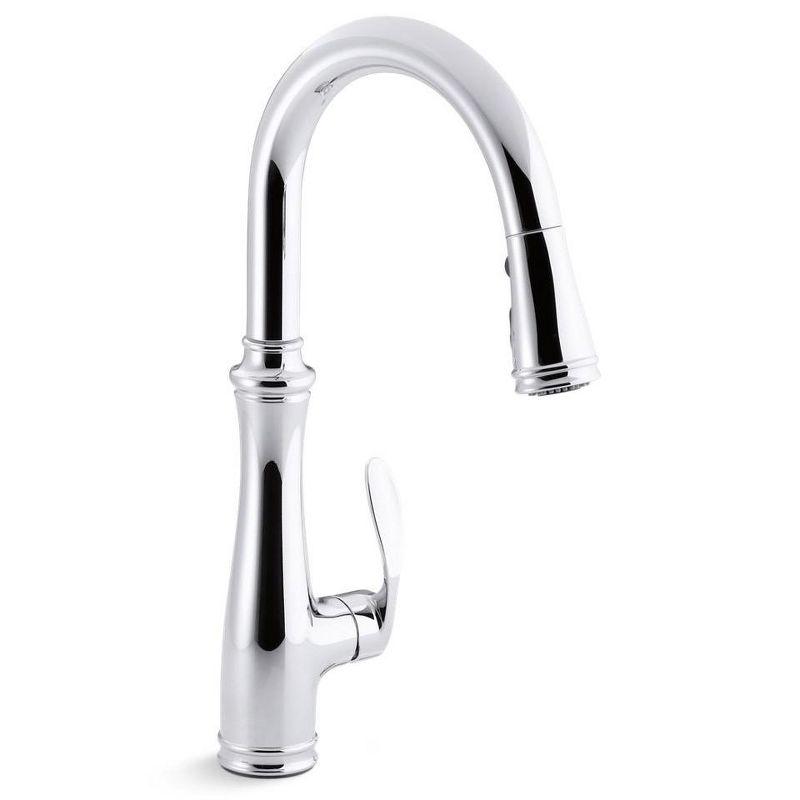 Bellera™ Pull Down Single Handle Kitchen Faucet with Handle and Supply Lines