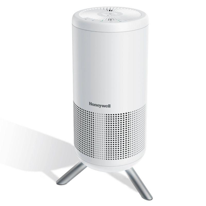 White HEPA Tower Air Purifier with Odor Absorbing Filter