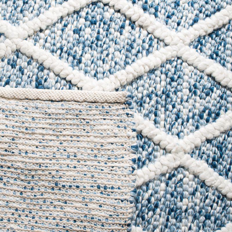 Natura NAT711 Hand Woven Area Rug - Ivory/Blue - 8'x10' - Safavieh.
