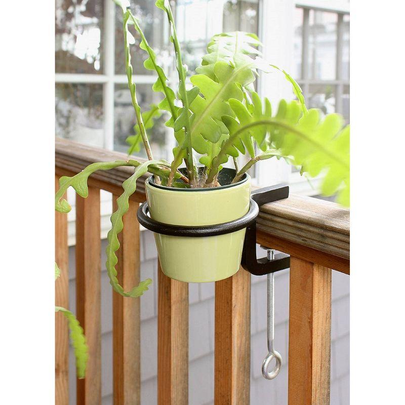 ACHLA Metal Weather Resistant Bracket Plant Stand (Set of 2)