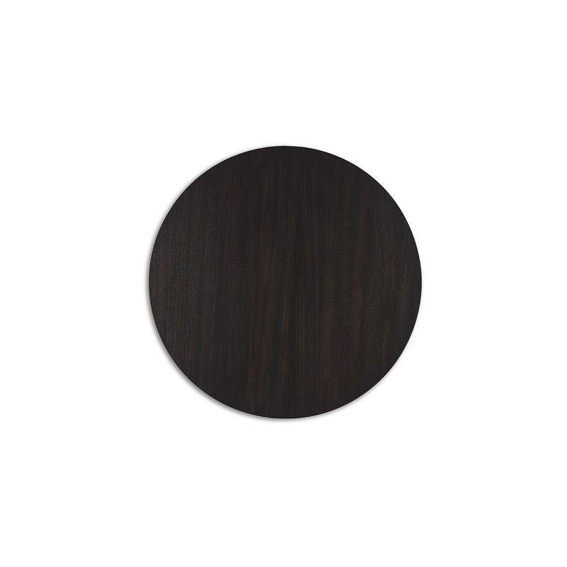 Signature Design by Ashley Contemporary Chasinfield End Table, Dark Brown