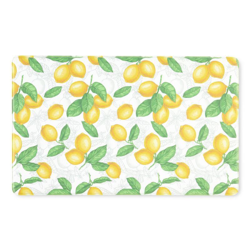 Martha Stewart Bloomfield Lots Of Lemons Anti-Fatigue Kitchen Mat