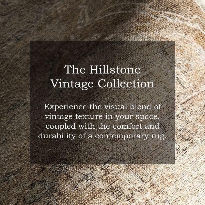 Nuloom Hillstone Collection Ahmeira Traditional Vintage Medallion Area Rug, 7' 10" x 10', Beige