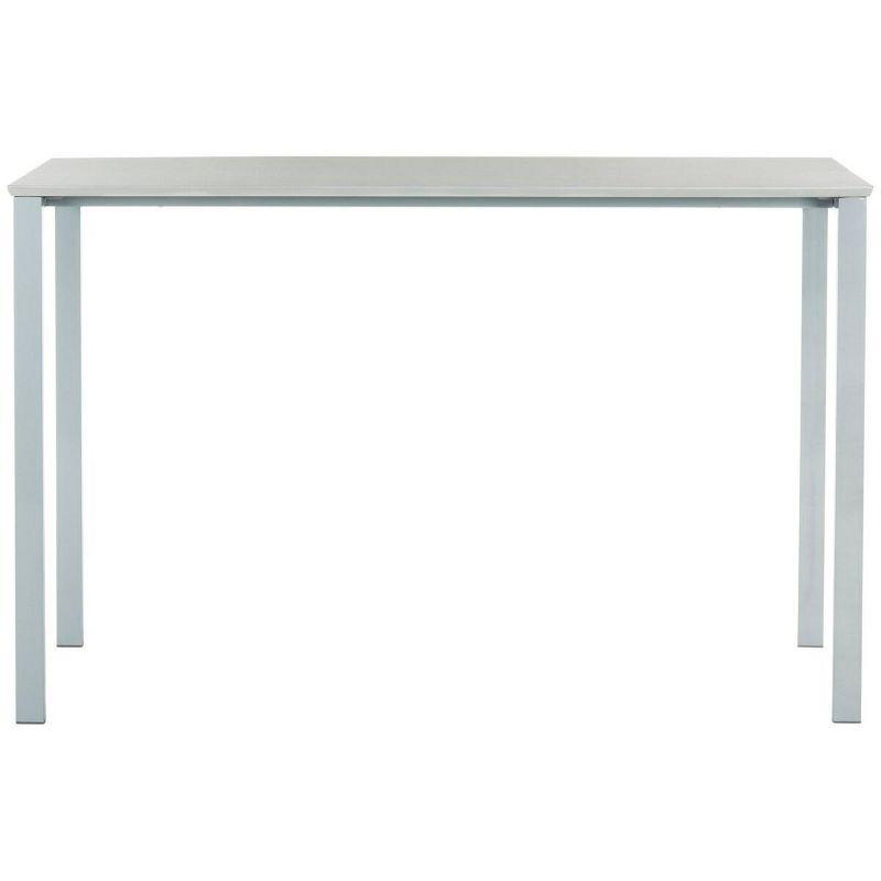 Dalit 47" Gray Wood Writing Desk