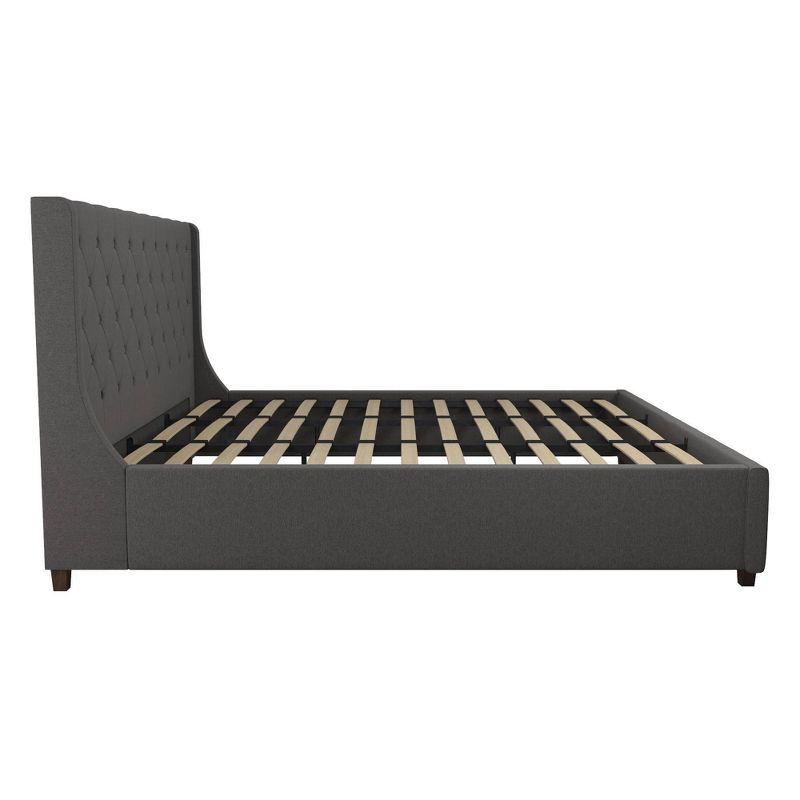 CosmoLiving by Cosmopolitan Mercer Tufted Upholstered Platform Bed