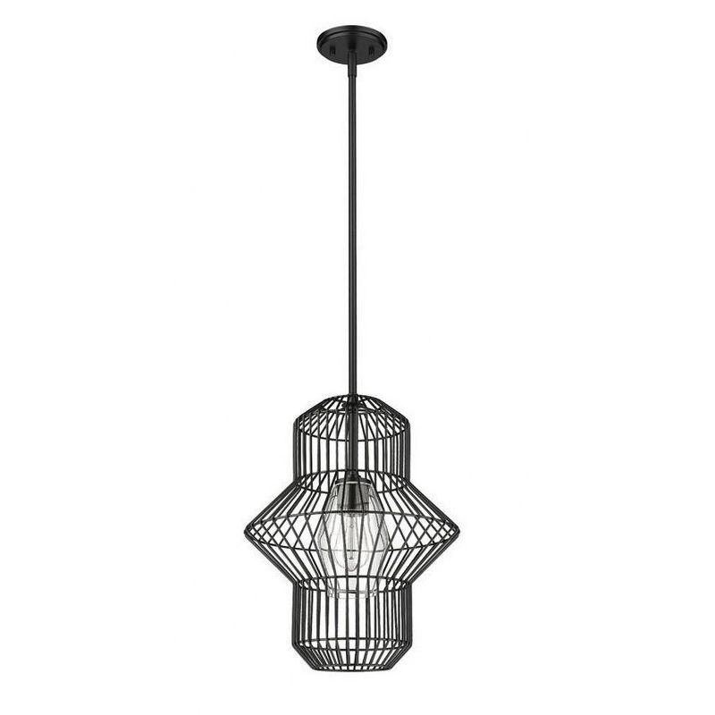 Z-Lite Orsay 1 - Light Pendant in  Matte Black