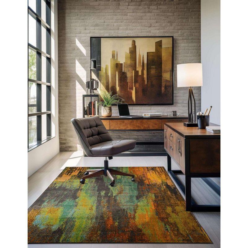 Unique Loom 8' 0 x 11' 4 Jardin Lilly Multi Area Rug