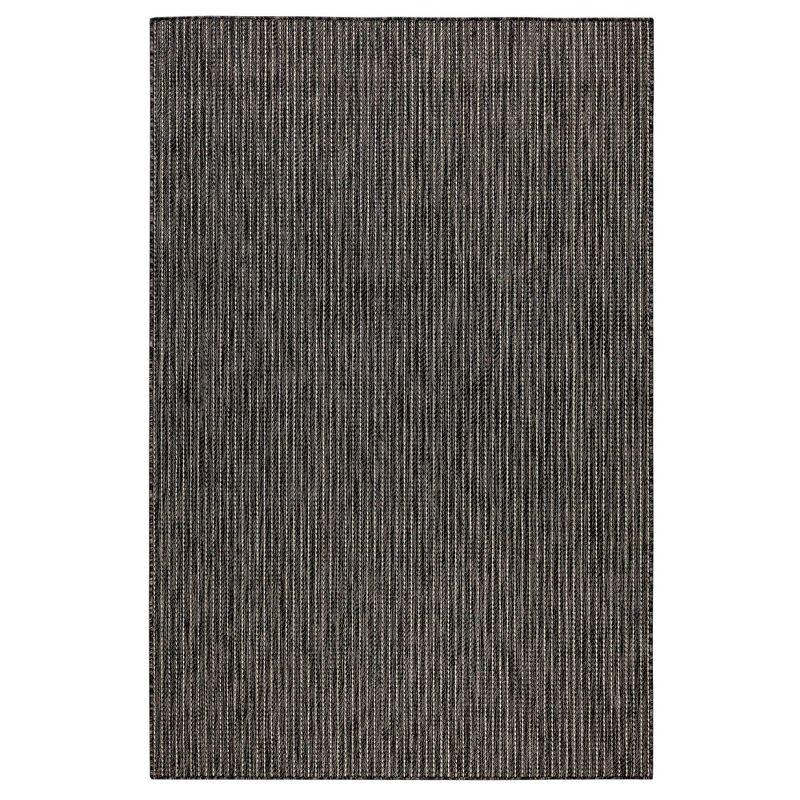 Liora Manne Carmel  Indoor/Outdoor Rug  Black..