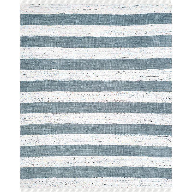Yokum Hand Woven Cotton Striped Rug