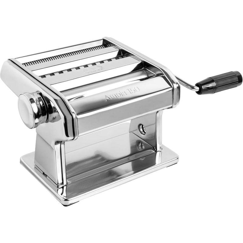 Marcato Silver Chromed Steel Ampia 150 Pasta Machine