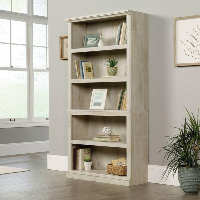 69.764" Decorative Bookshelf Chestnut - Sauder