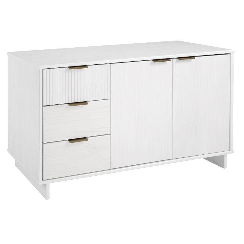 55.07" Granville Modern 3 Drawer Sideboard - Manhattan Comfort