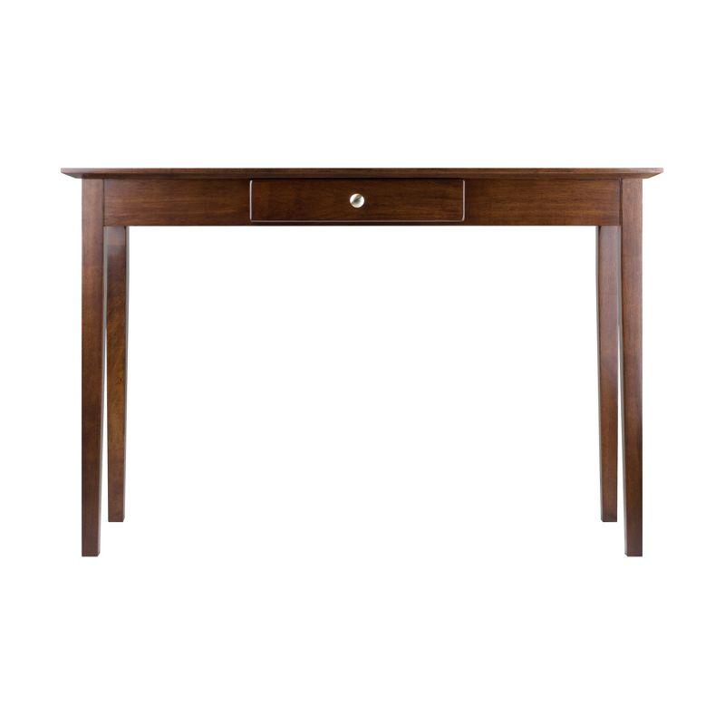 Rochester Console Table Antique Walnut - Winsome