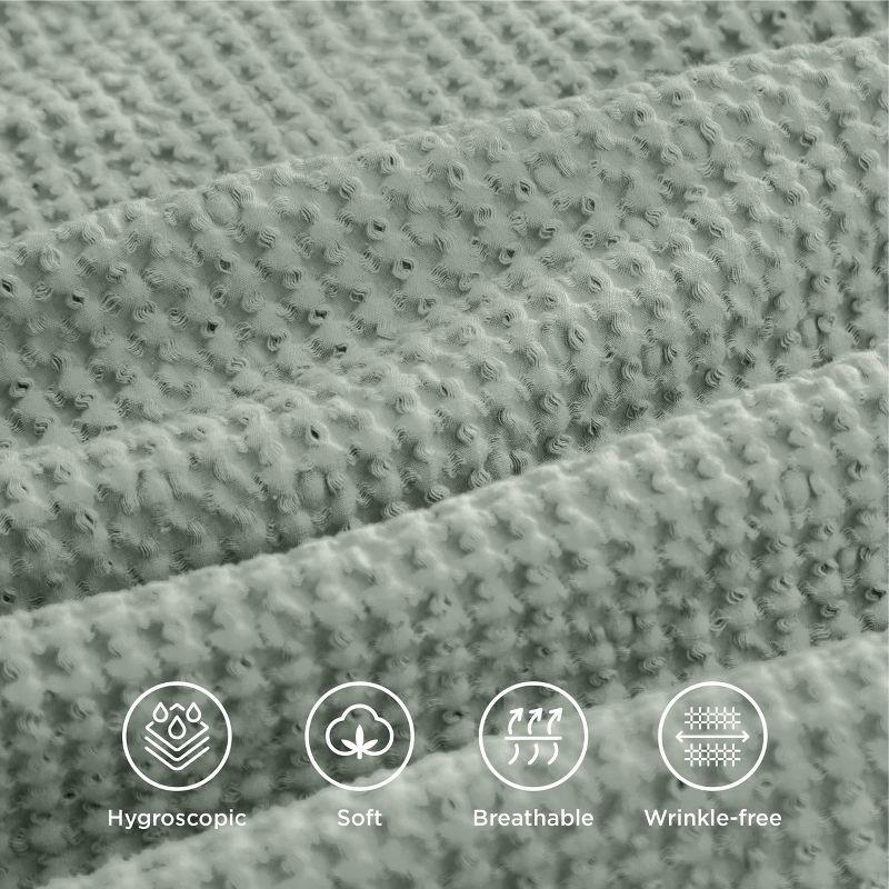 Bedsure Bedsure 100% Cotton Waffle Weave Duvet Cover