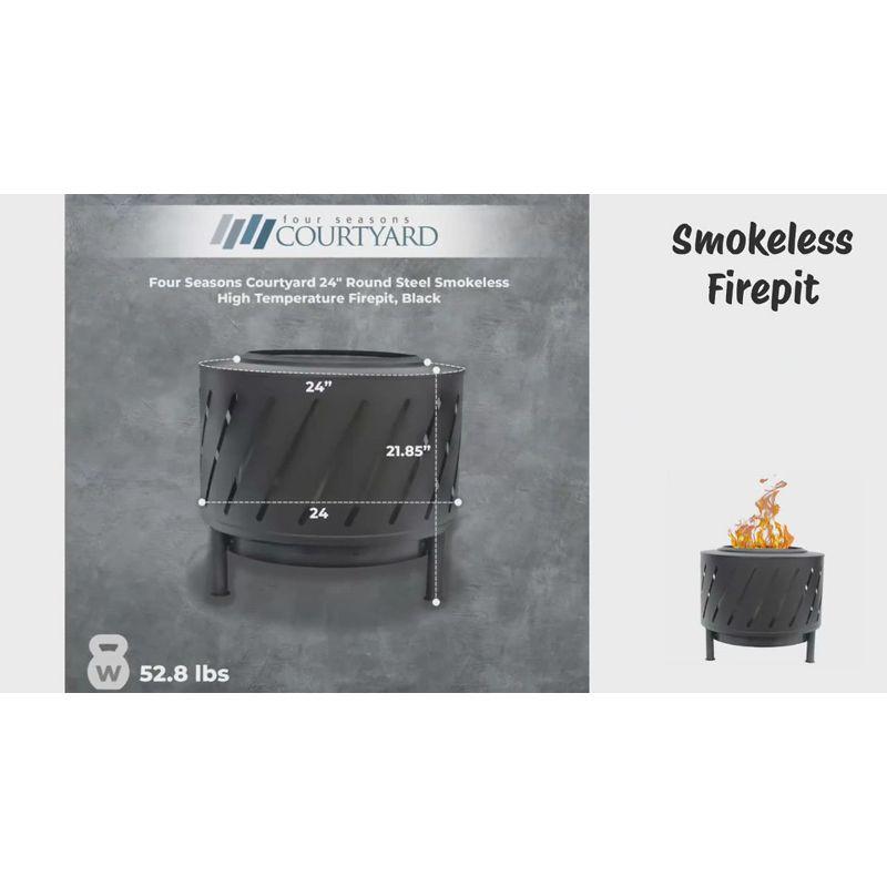 Four Seasons Courtyard Vent Free Wood Burning