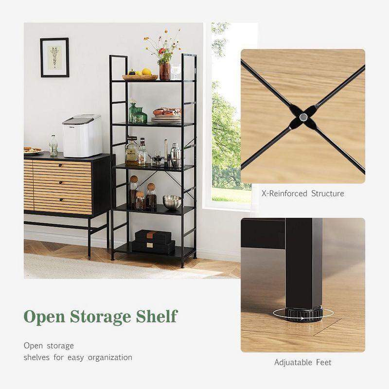 23.62 W Shelving Unit|FIRNEWST|Black