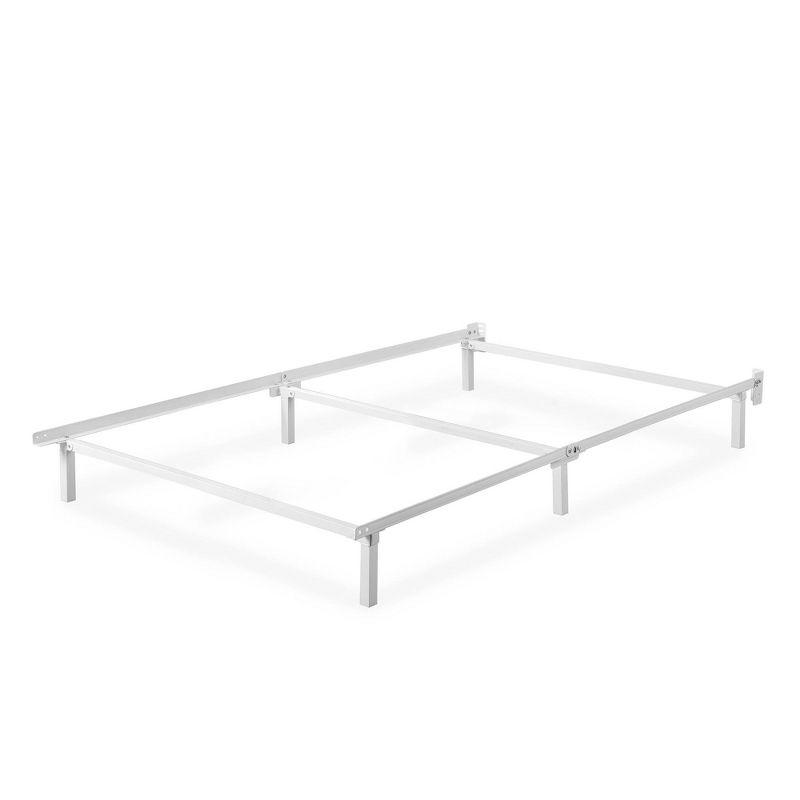 7" Compack Metal Bed Frame White - Zinus