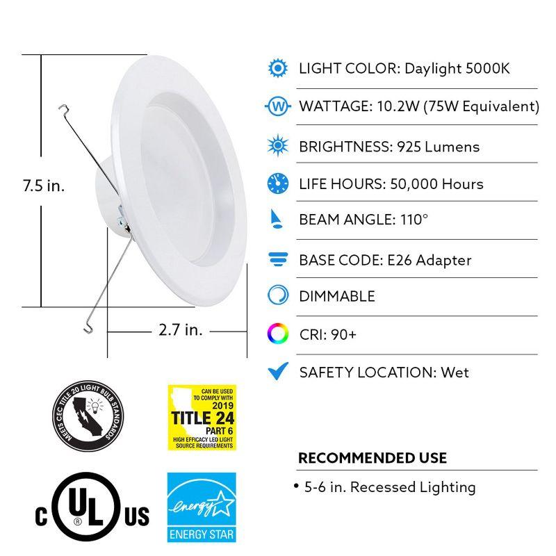 Feit Electric Kit 5" LED Recessed Lighting Kit