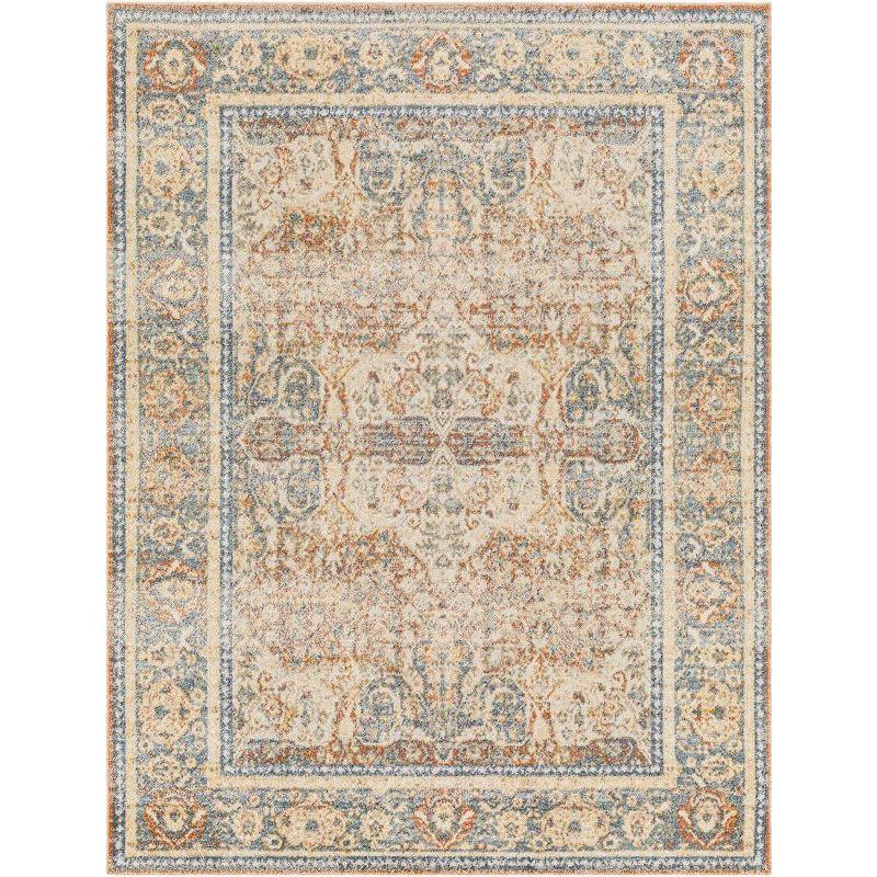 Mark & Day East 2'3"x3'9" Rectangle Washable Woven Indoor Area Rugs Burnt Orange