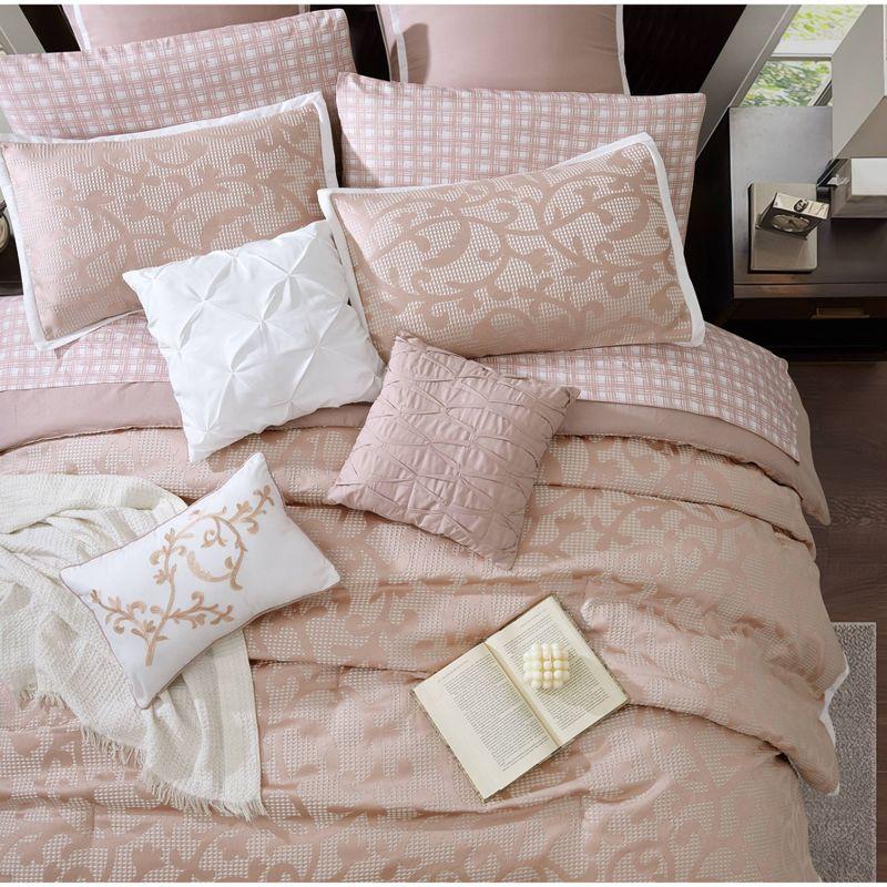 Nanshing America, Inc Janella 14 Piece Luxury Glam Comforter Set
