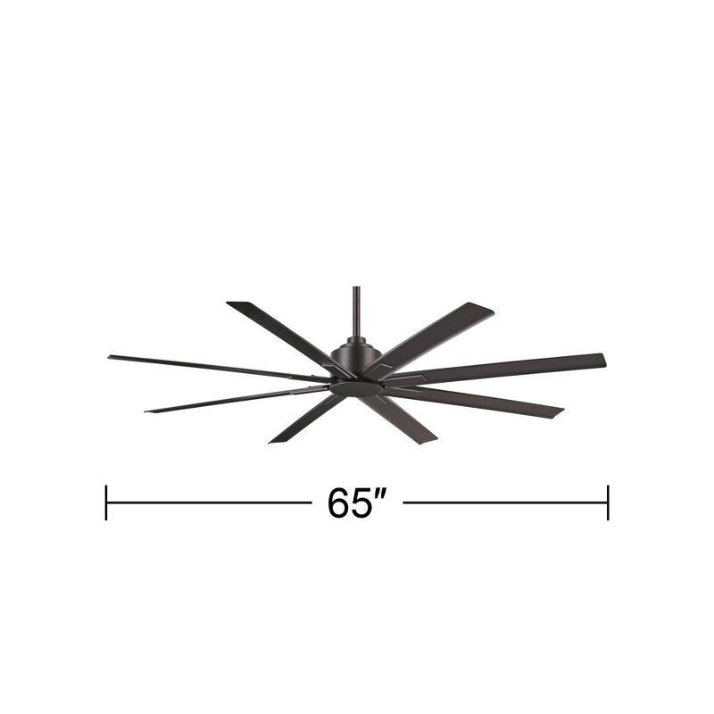 65" 8 - Blade Standard Ceiling Fan with Remote Control