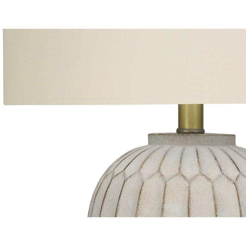 Monarch Specialties Lighting 24inchH Table Lamp Cream Resin Ivory / Cream Shade Transitional