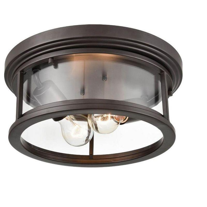 Millennium Lighting Bresley 2 - Bulb Outdoor Flush Mount
