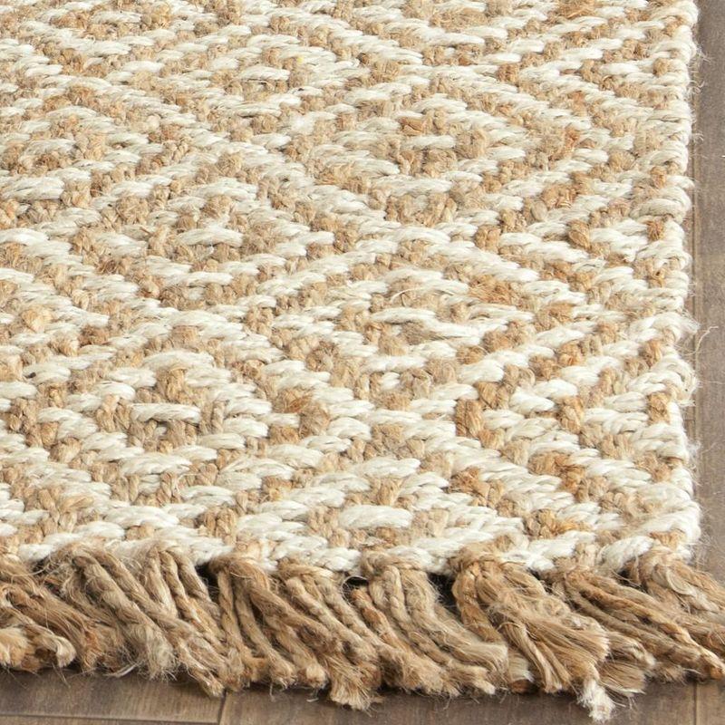 Natural Fiber NF450 Hand Woven Indoor Accent Rug - Natural/Ivory - 2'6"x4' - Safavieh.