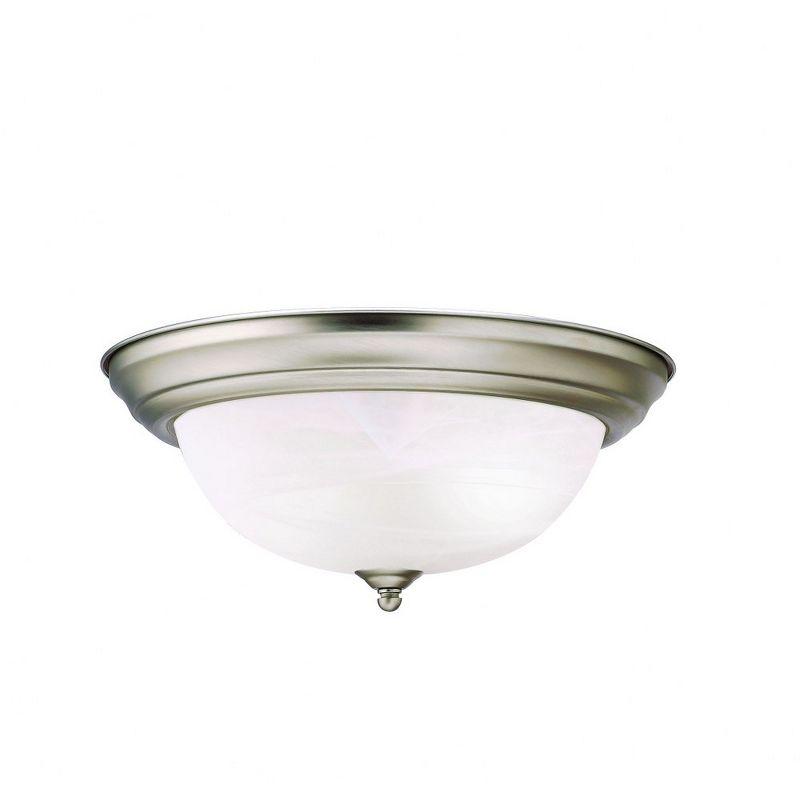 Kichler Lighting 2 - Light Flush Mount in  Brushed Nickel