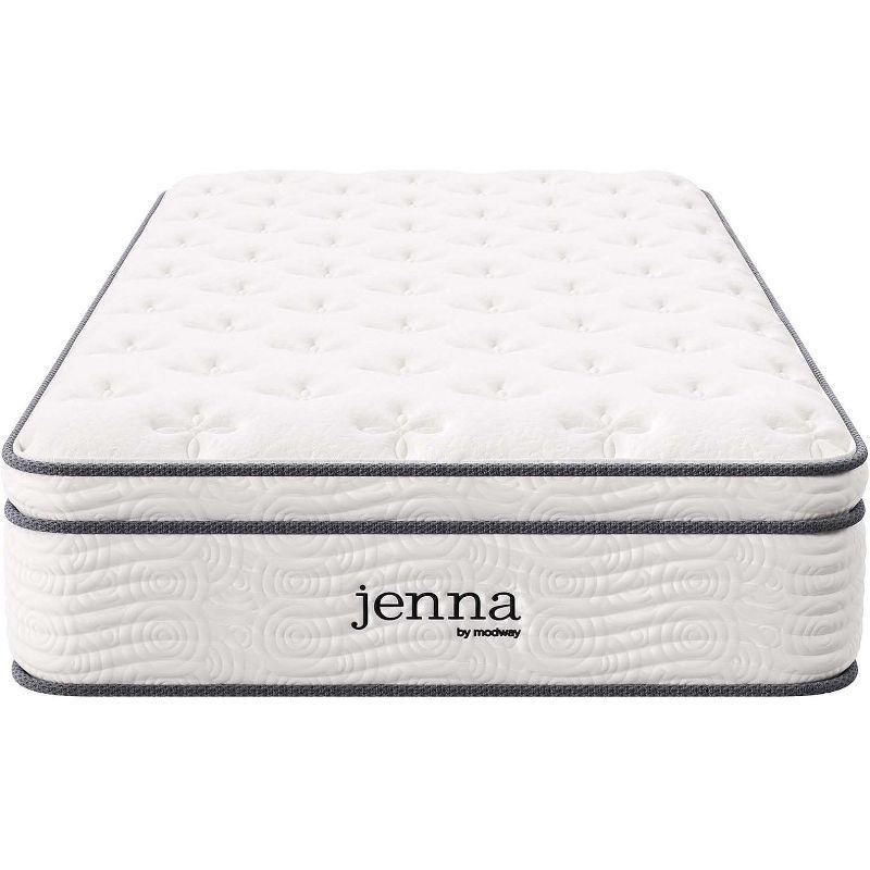 Modway Jenna 12 Inch Innerspring and Foam Twin Mattress